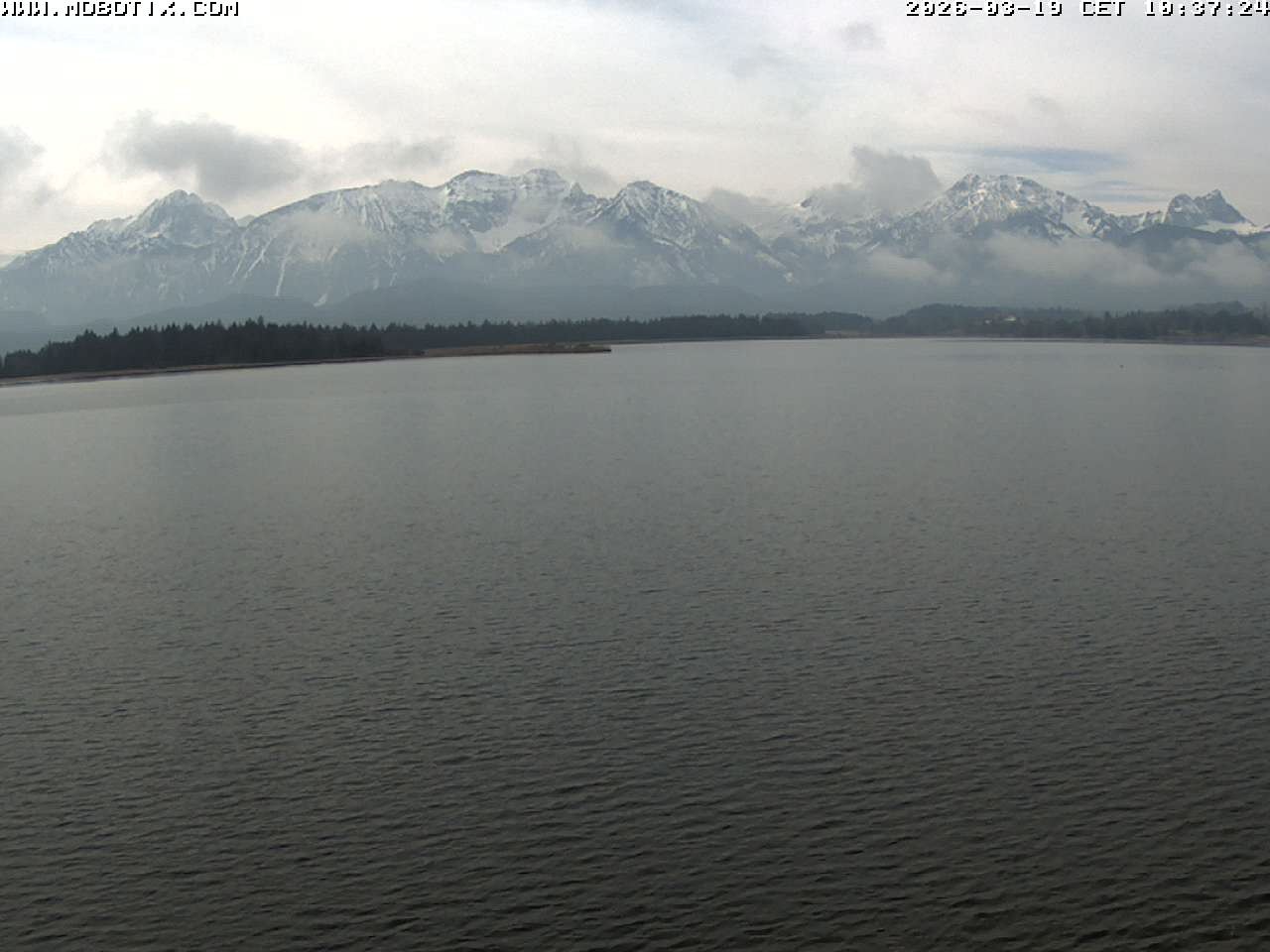 Archiv Foto Webcam Restaurant Fischerhütte am Hopfensee