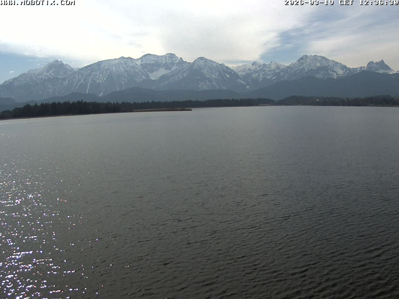 Archiv Foto Webcam Restaurant Fischerhütte am Hopfensee