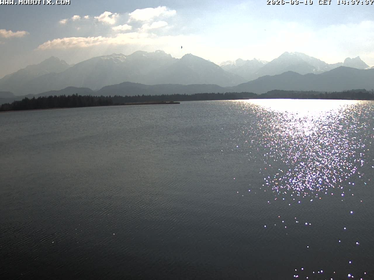Archiv Foto Webcam Restaurant Fischerhütte am Hopfensee