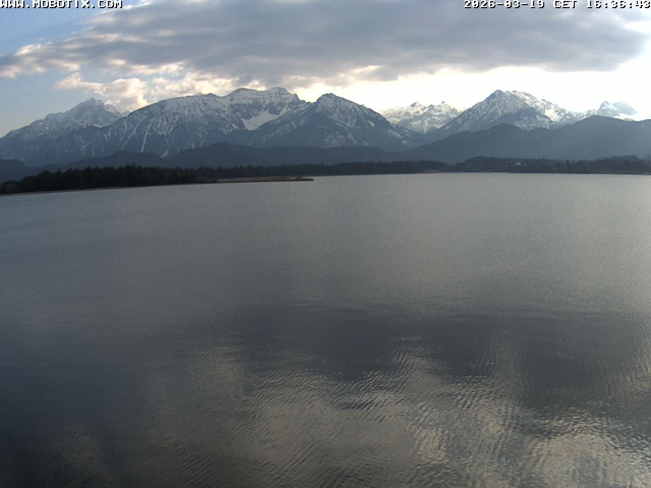 Archiv Foto Webcam Restaurant Fischerhütte am Hopfensee