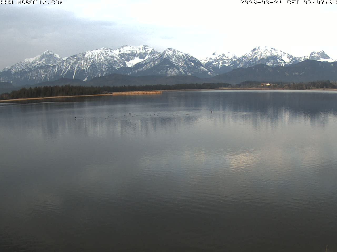 Archiv Foto Webcam Restaurant Fischerhütte am Hopfensee