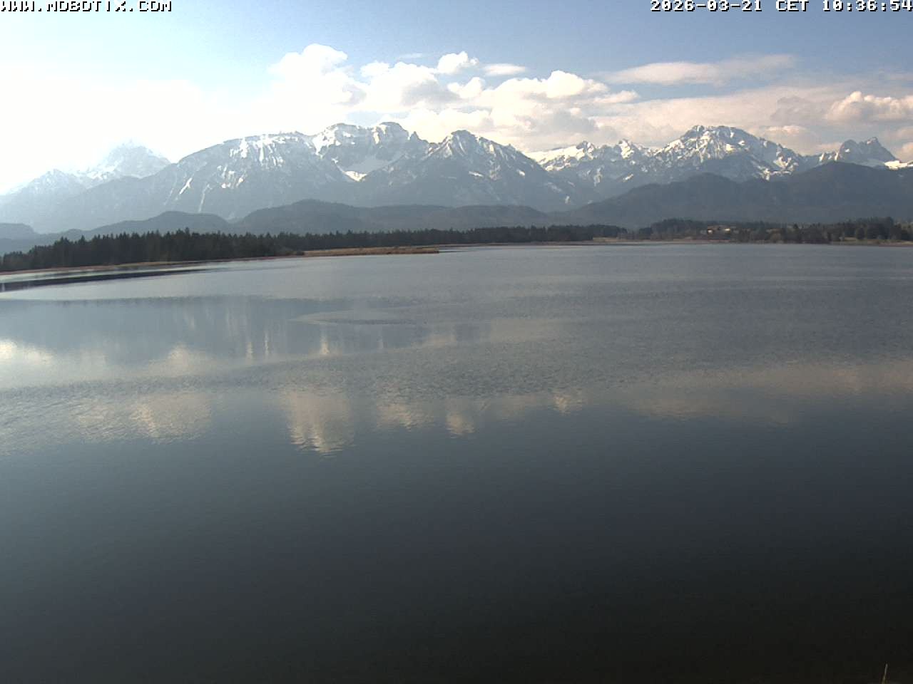 Archiv Foto Webcam Restaurant Fischerhütte am Hopfensee