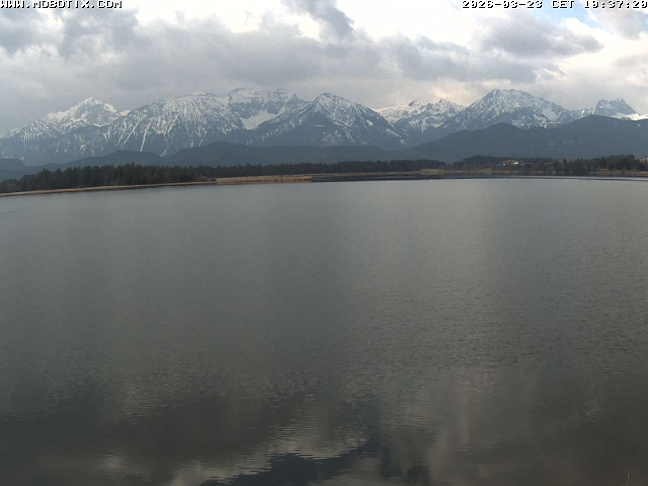 Archiv Foto Webcam Restaurant Fischerhütte am Hopfensee