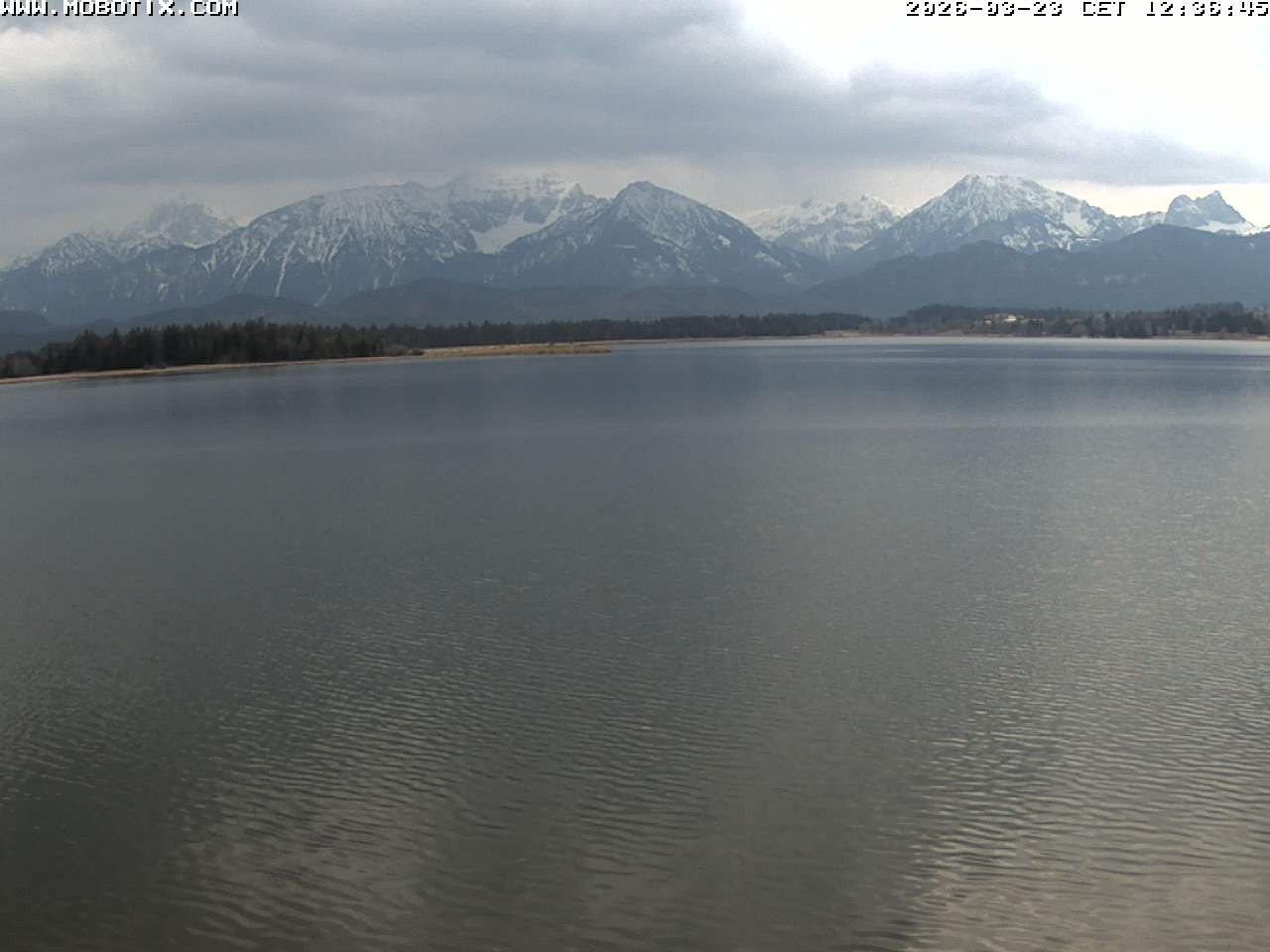 Archiv Foto Webcam Restaurant Fischerhütte am Hopfensee