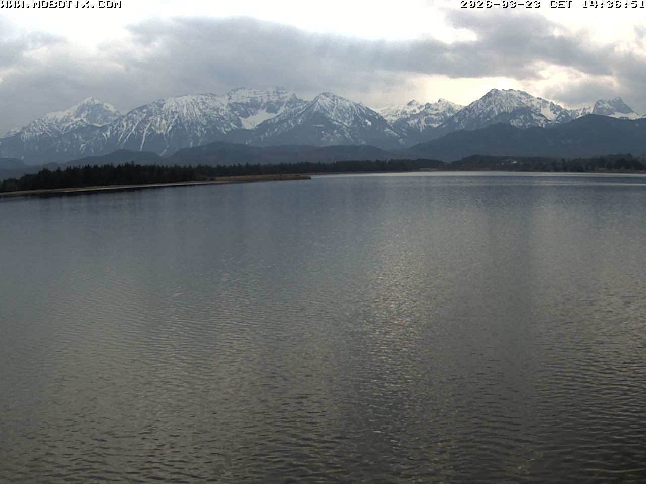 Archiv Foto Webcam Restaurant Fischerhütte am Hopfensee