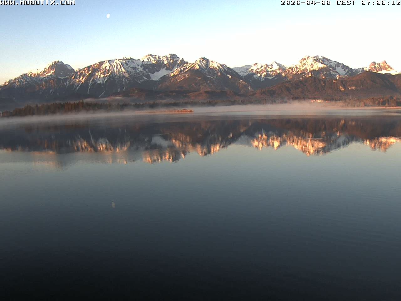 Archiv Foto Webcam Restaurant Fischerhütte am Hopfensee