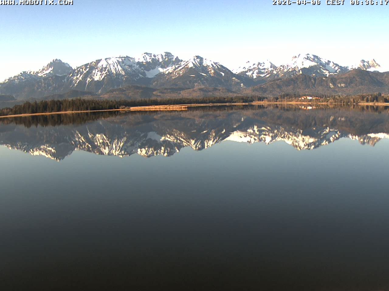 Archiv Foto Webcam Restaurant Fischerhütte am Hopfensee