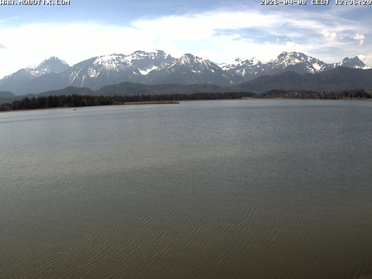 Archiv Foto Webcam Restaurant Fischerhütte am Hopfensee