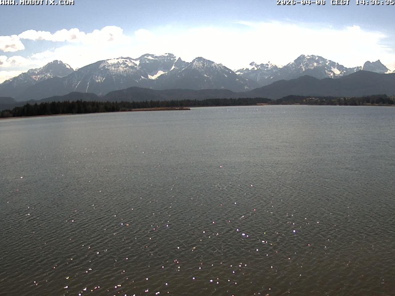 Archiv Foto Webcam Restaurant Fischerhütte am Hopfensee