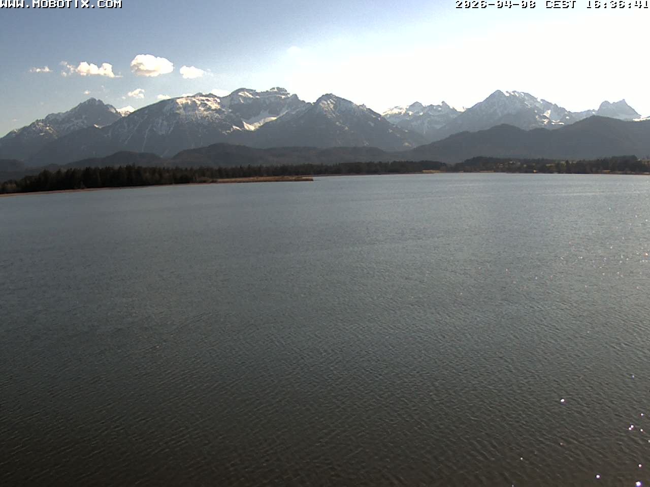 Archiv Foto Webcam Restaurant Fischerhütte am Hopfensee