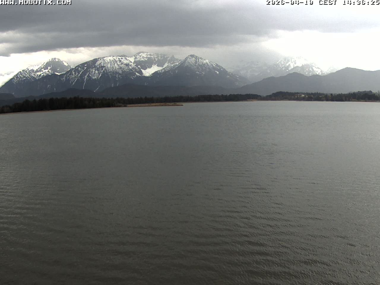 Archiv Foto Webcam Restaurant Fischerhütte am Hopfensee