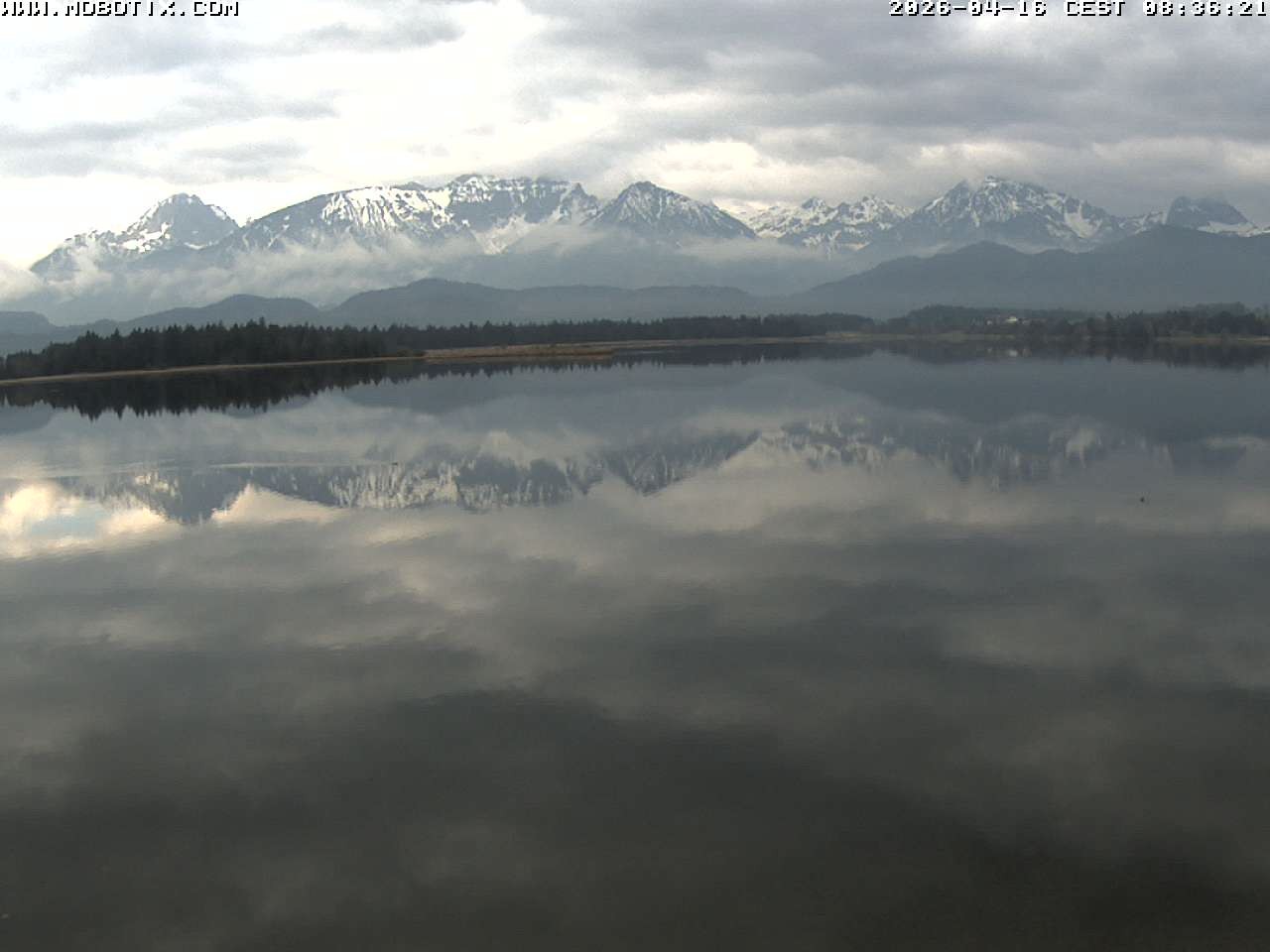 Archiv Foto Webcam Restaurant Fischerhütte am Hopfensee