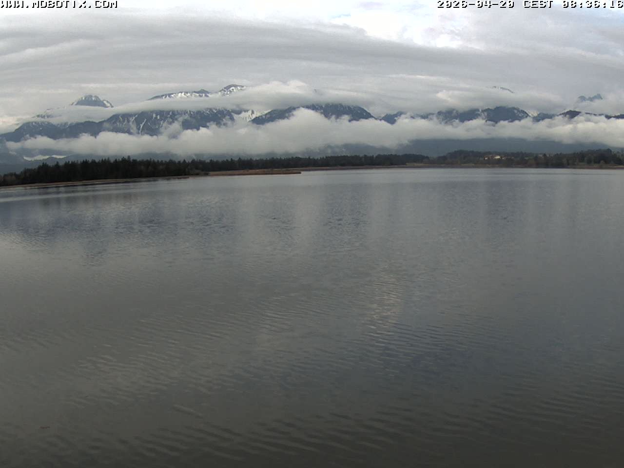 Archiv Foto Webcam Restaurant Fischerhütte am Hopfensee