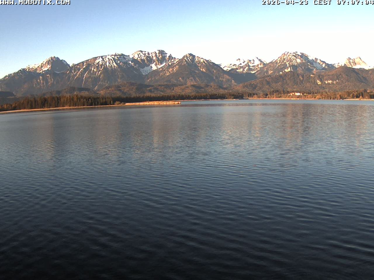 Archiv Foto Webcam Restaurant Fischerhütte am Hopfensee