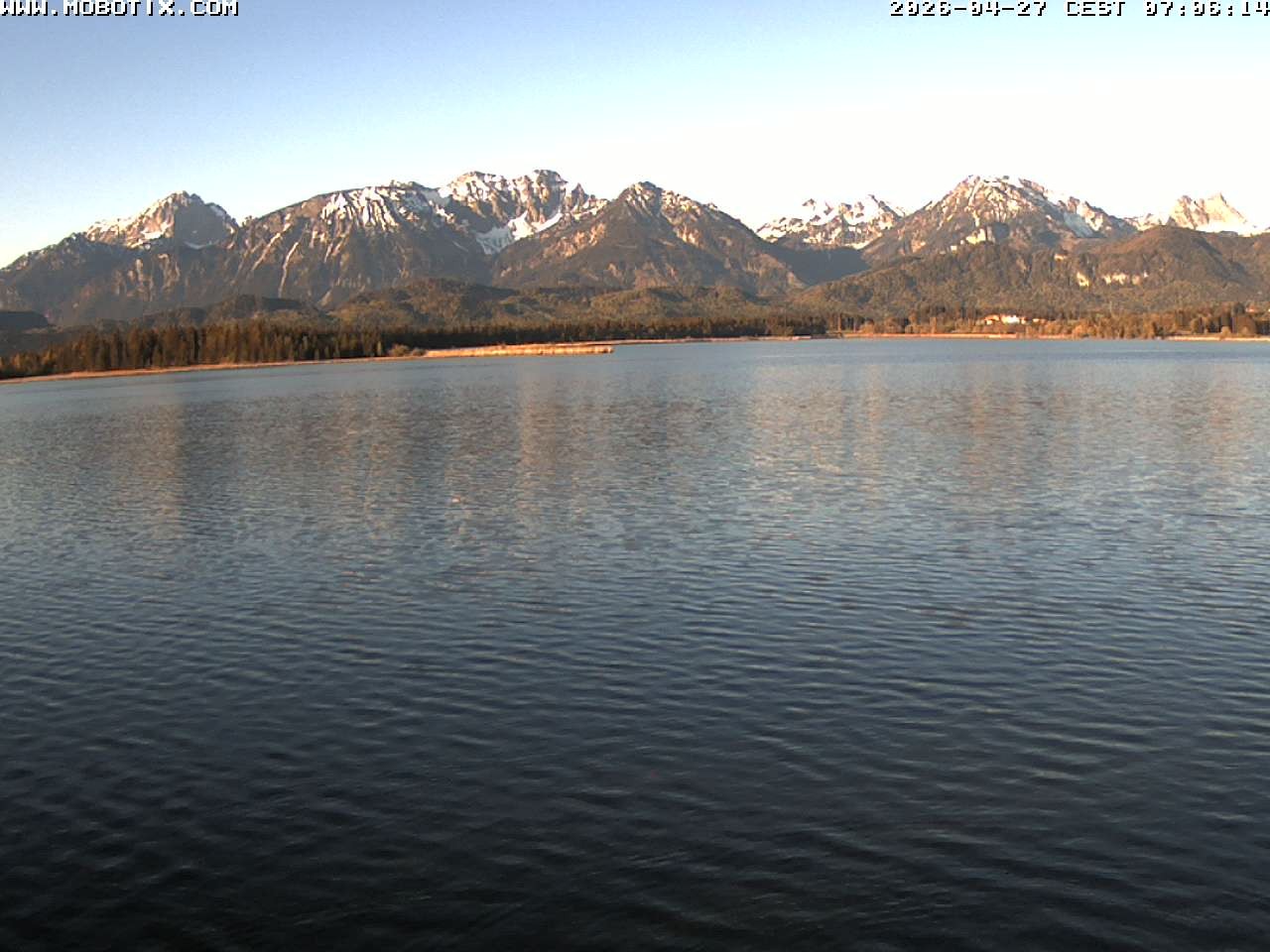 Archiv Foto Webcam Restaurant Fischerhütte am Hopfensee
