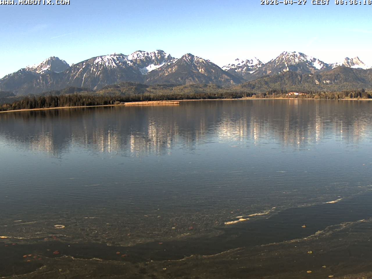 Archiv Foto Webcam Restaurant Fischerhütte am Hopfensee
