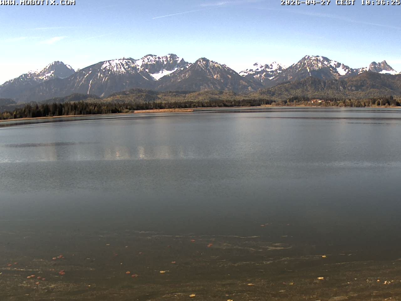 Archiv Foto Webcam Restaurant Fischerhütte am Hopfensee