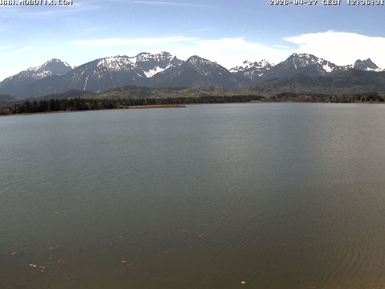 Archiv Foto Webcam Restaurant Fischerhütte am Hopfensee