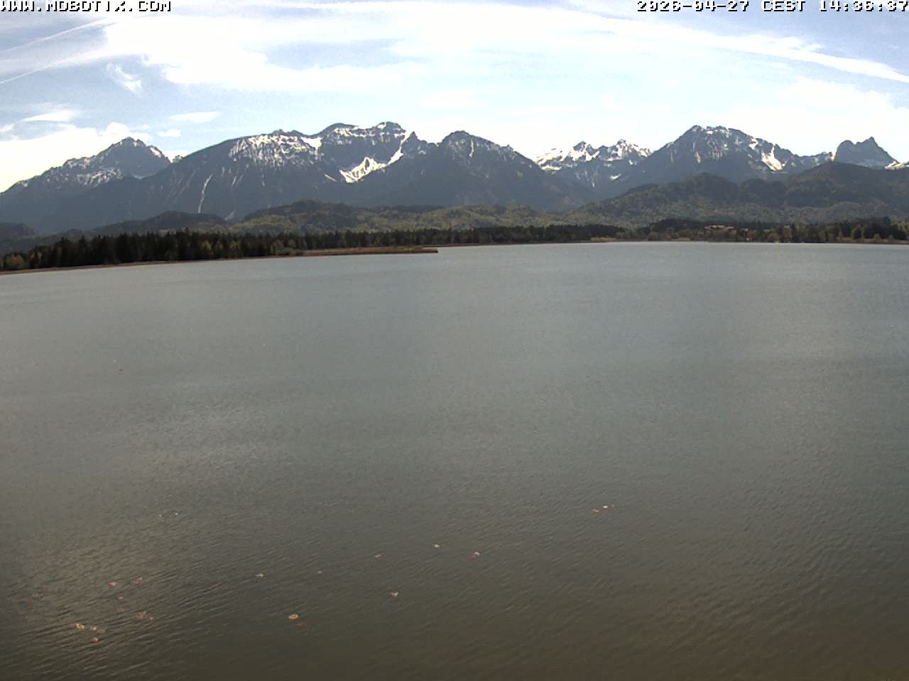 Archiv Foto Webcam Restaurant Fischerhütte am Hopfensee