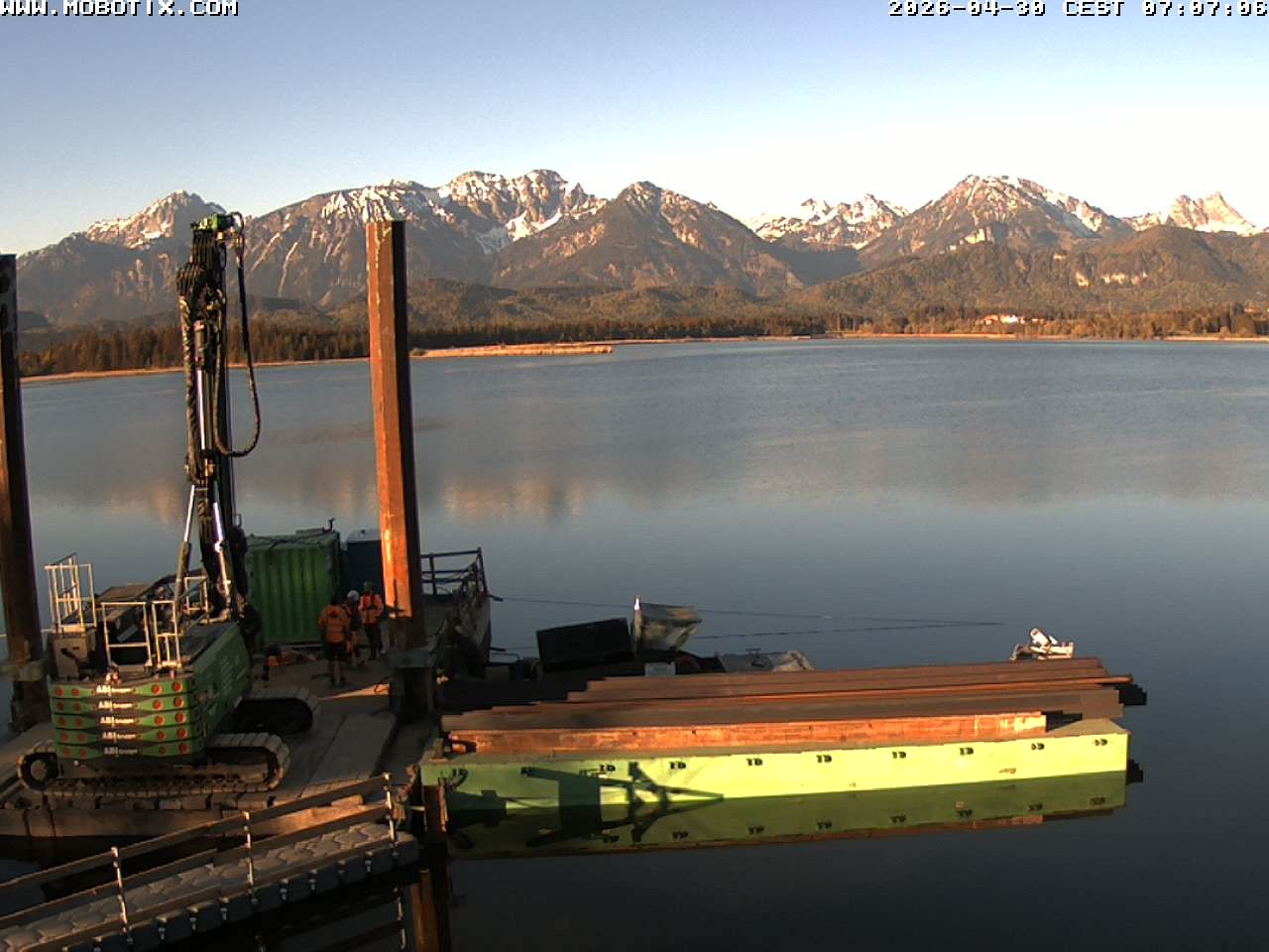 Archiv Foto Webcam Restaurant Fischerhütte am Hopfensee