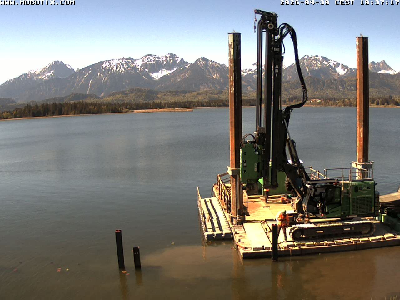 Archiv Foto Webcam Restaurant Fischerhütte am Hopfensee