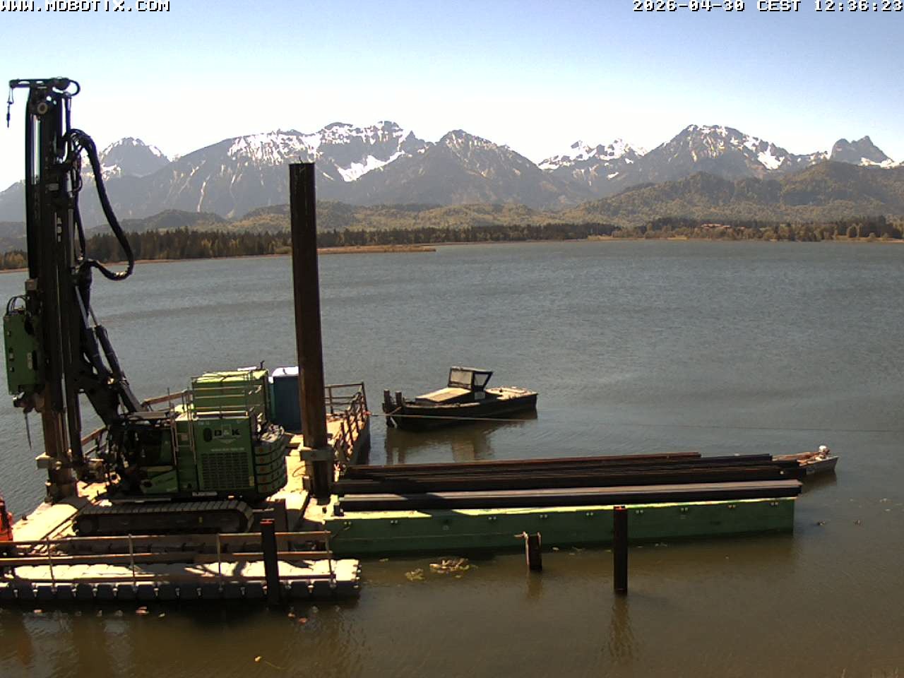 Archiv Foto Webcam Restaurant Fischerhütte am Hopfensee