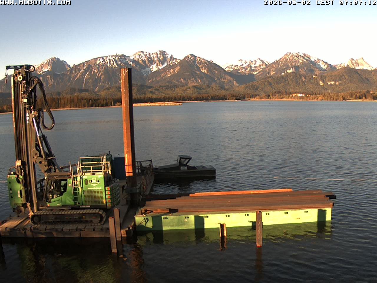 Archiv Foto Webcam Restaurant Fischerhütte am Hopfensee