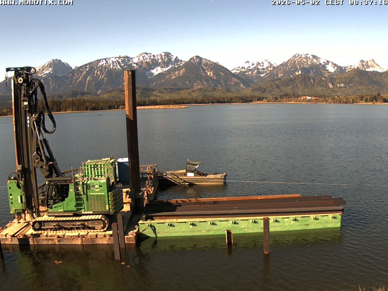 Archiv Foto Webcam Restaurant Fischerhütte am Hopfensee