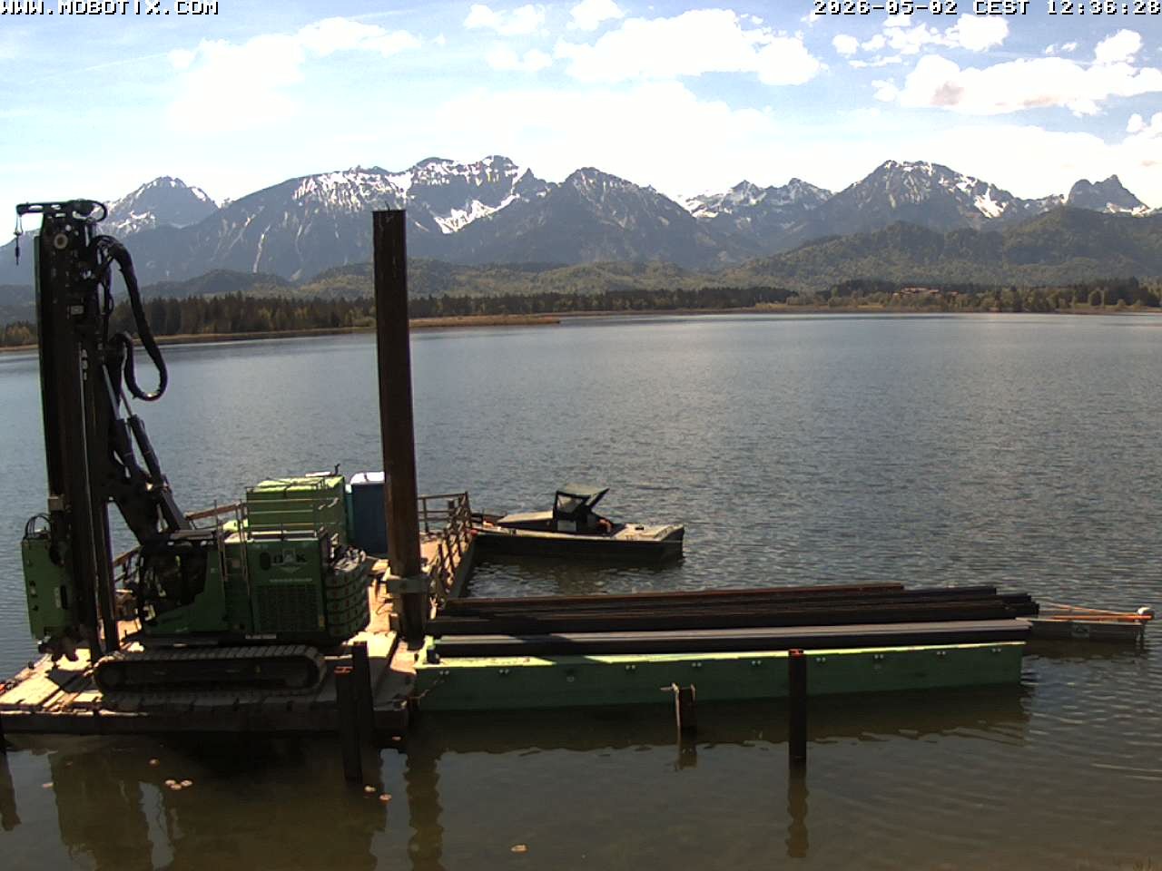 Archiv Foto Webcam Restaurant Fischerhütte am Hopfensee