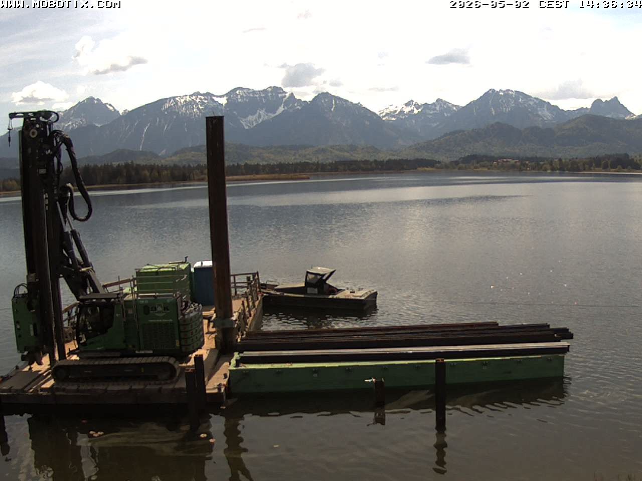 Archiv Foto Webcam Restaurant Fischerhütte am Hopfensee