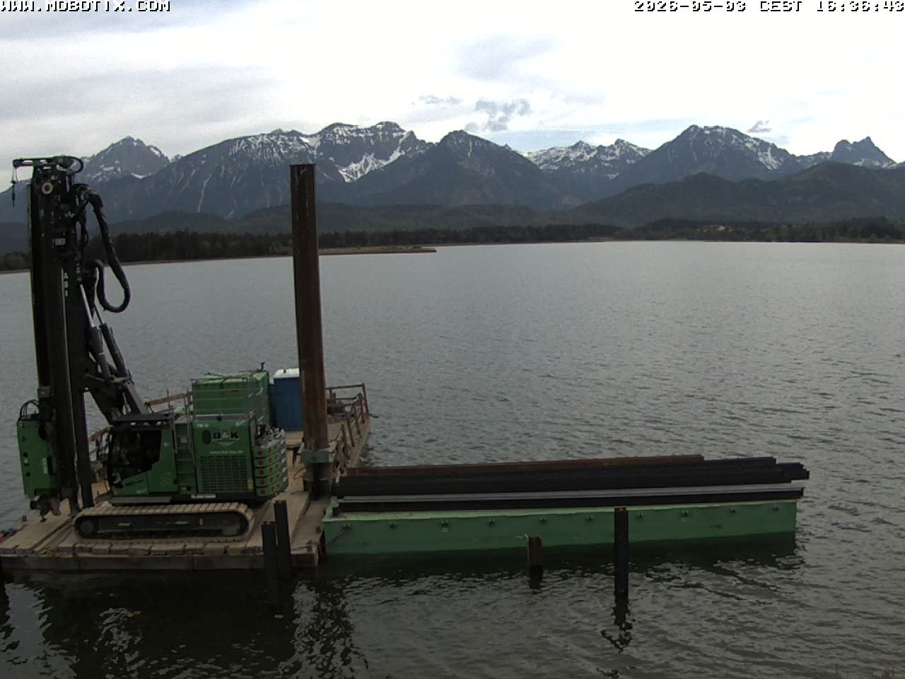 Archiv Foto Webcam Restaurant Fischerhütte am Hopfensee