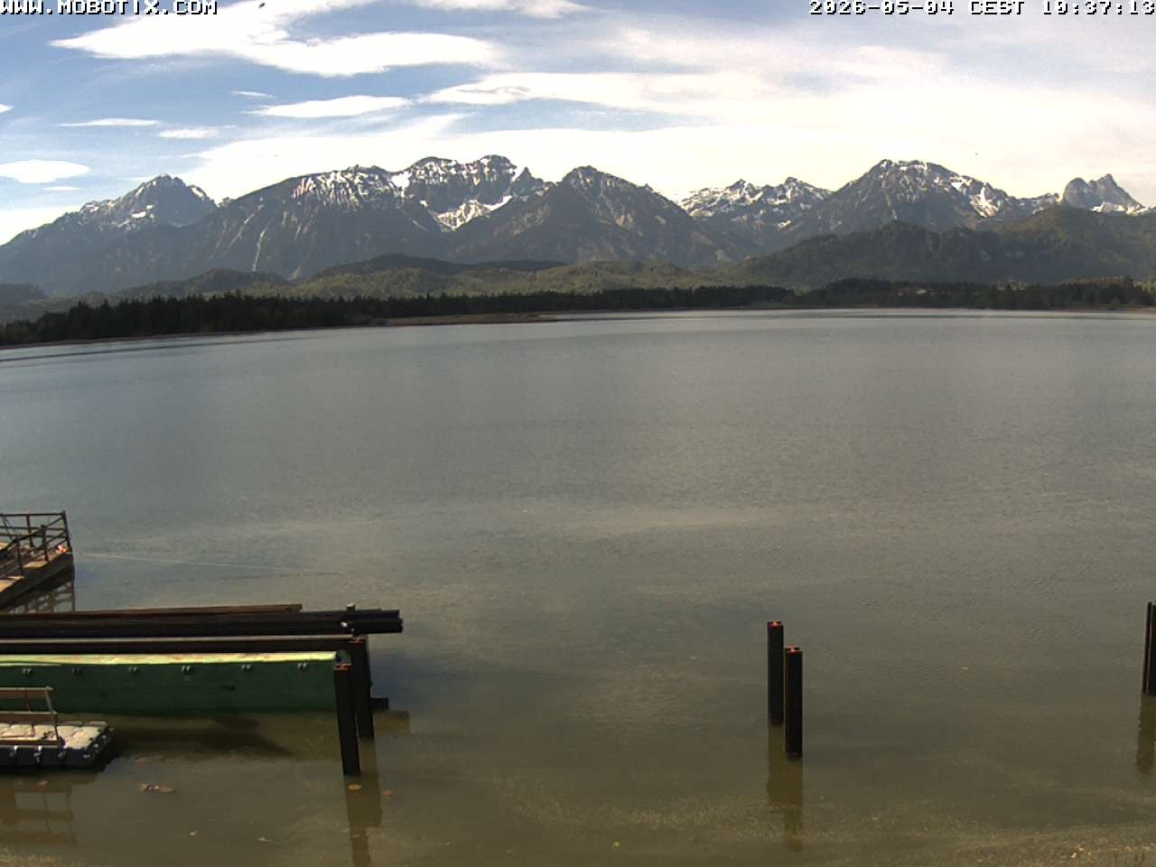Archiv Foto Webcam Restaurant Fischerhütte am Hopfensee