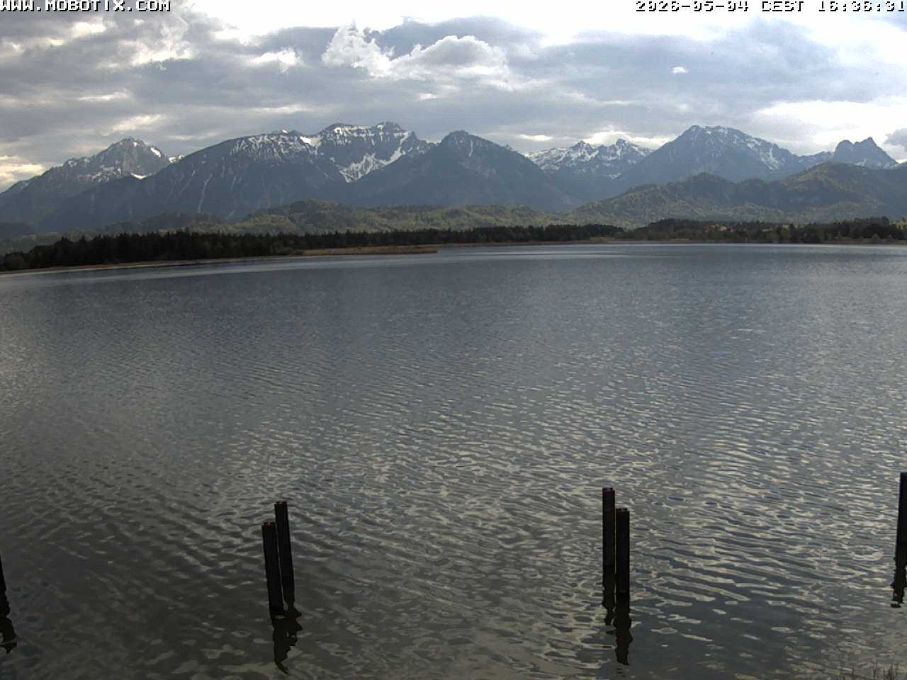 Archiv Foto Webcam Restaurant Fischerhütte am Hopfensee