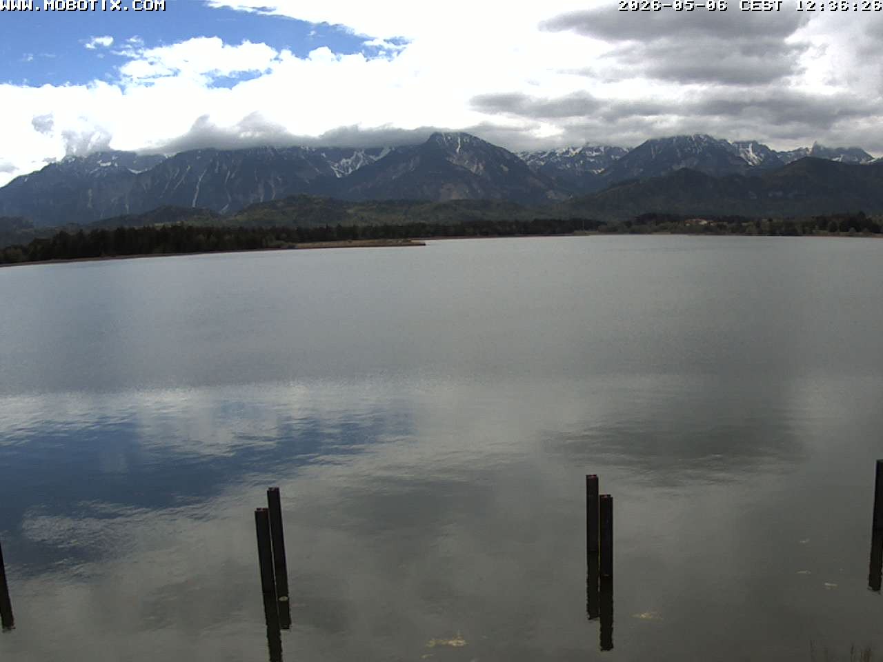 Archiv Foto Webcam Restaurant Fischerhütte am Hopfensee