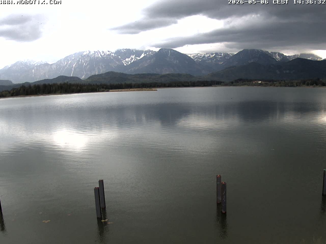 Archiv Foto Webcam Restaurant Fischerhütte am Hopfensee