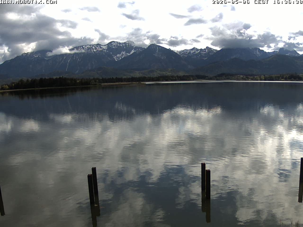 Archiv Foto Webcam Restaurant Fischerhütte am Hopfensee