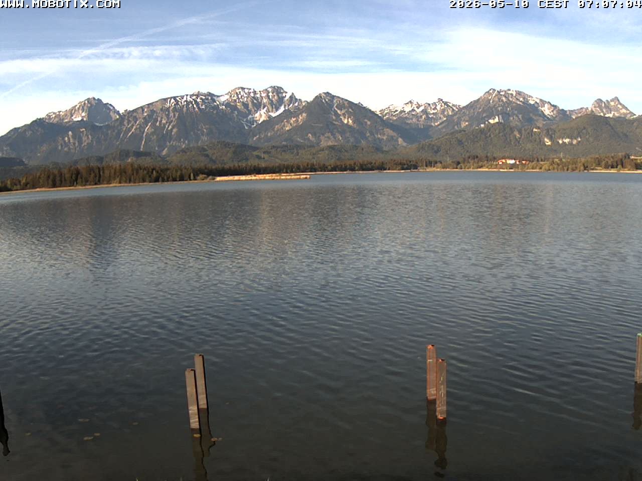Archiv Foto Webcam Restaurant Fischerhütte am Hopfensee