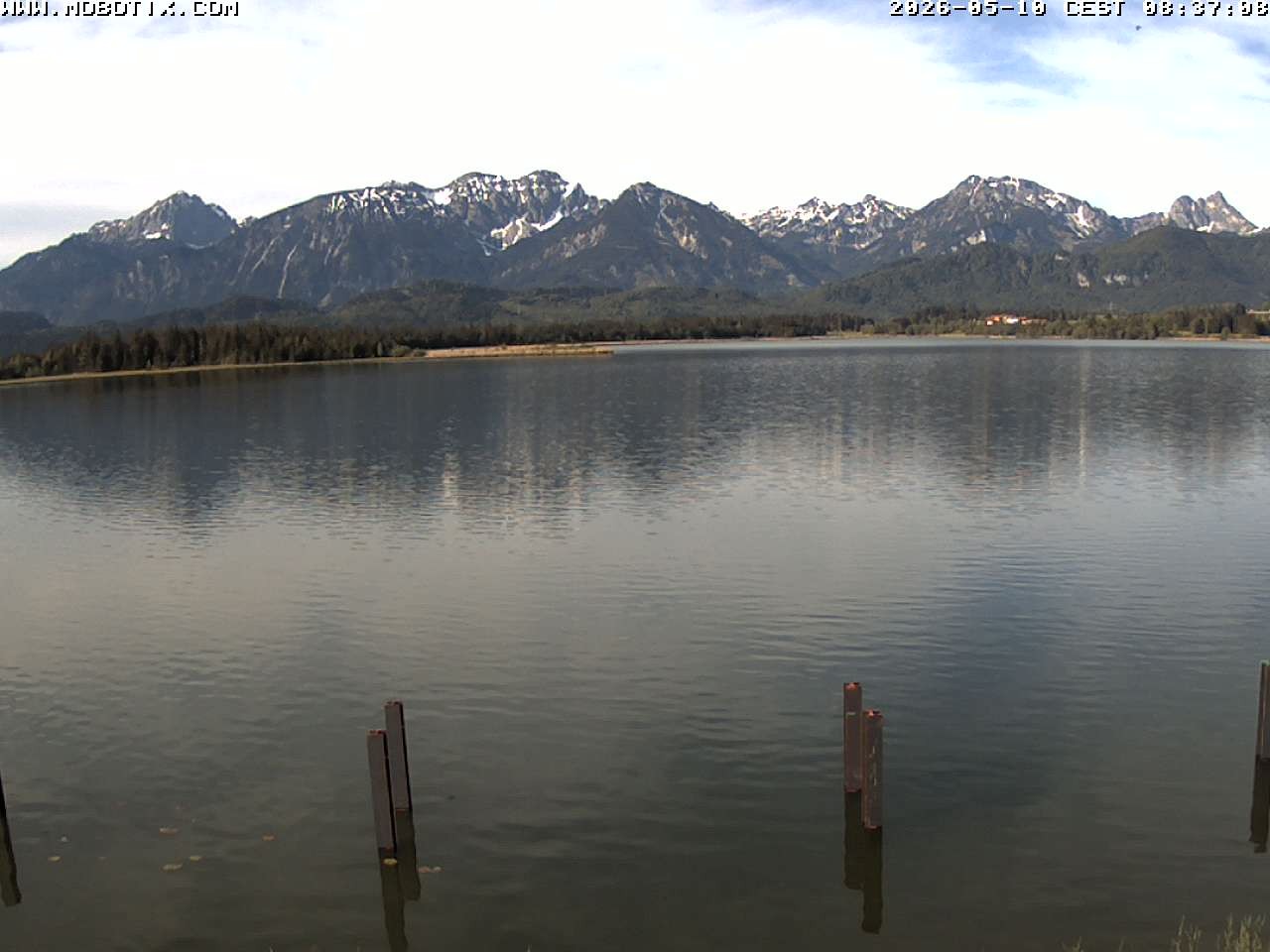 Archiv Foto Webcam Restaurant Fischerhütte am Hopfensee