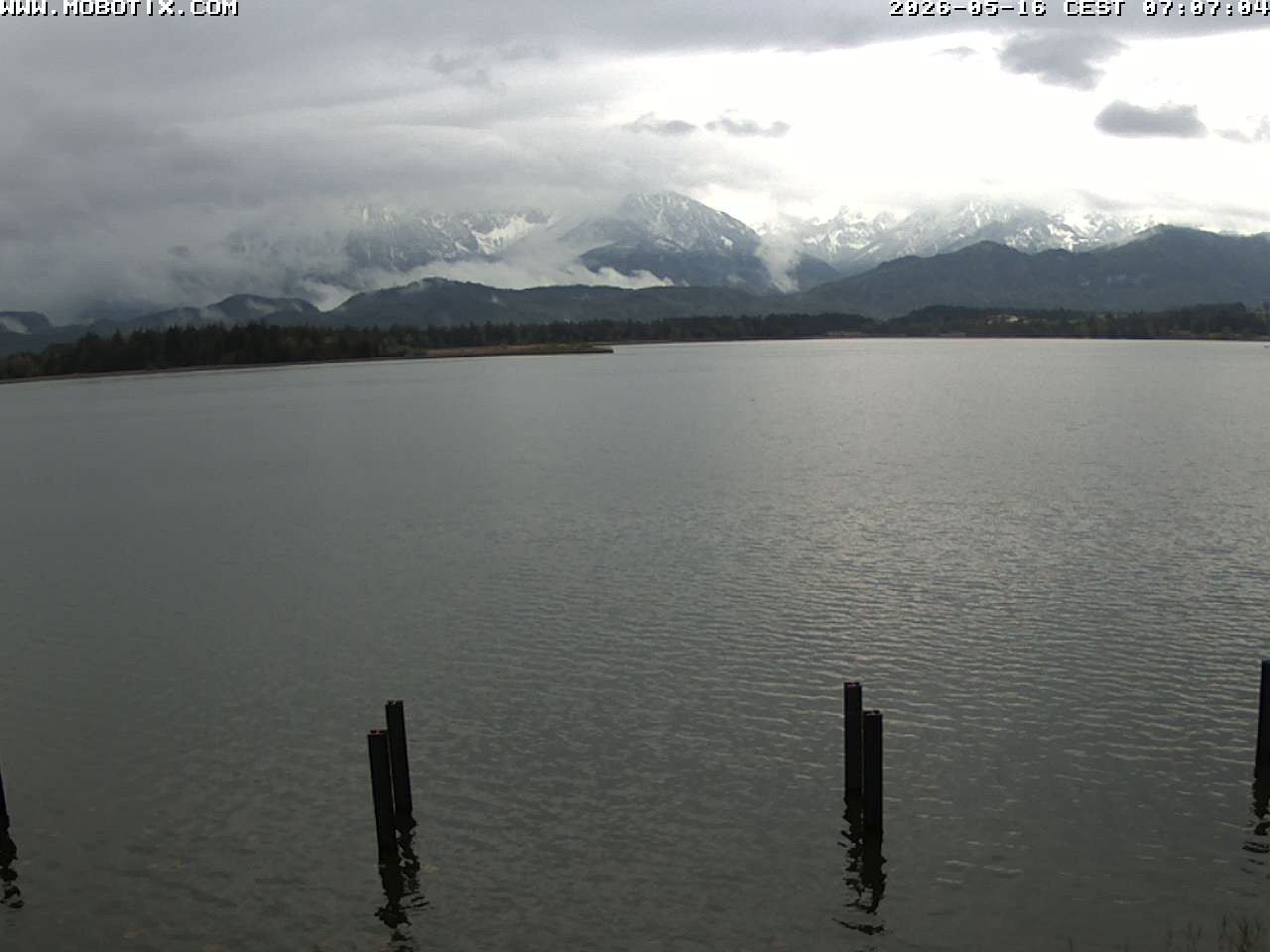 Archiv Foto Webcam Restaurant Fischerhütte am Hopfensee