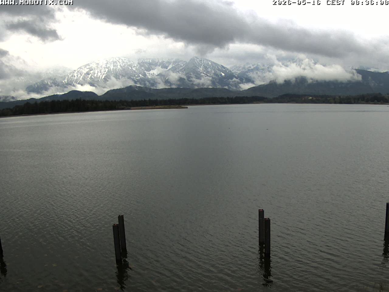 Archiv Foto Webcam Restaurant Fischerhütte am Hopfensee