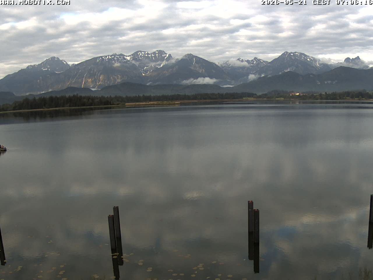 Archiv Foto Webcam Restaurant Fischerhütte am Hopfensee