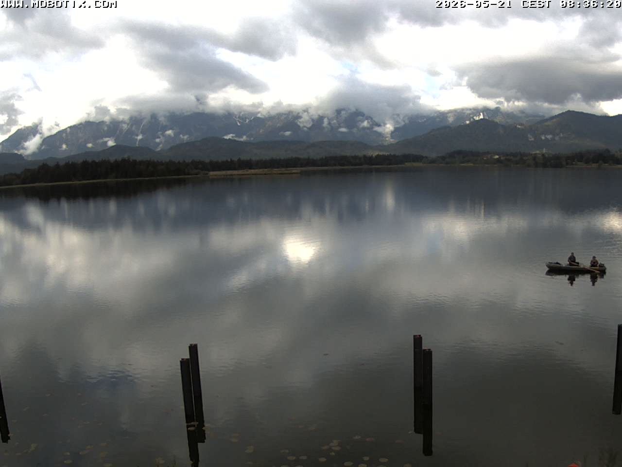 Archiv Foto Webcam Restaurant Fischerhütte am Hopfensee