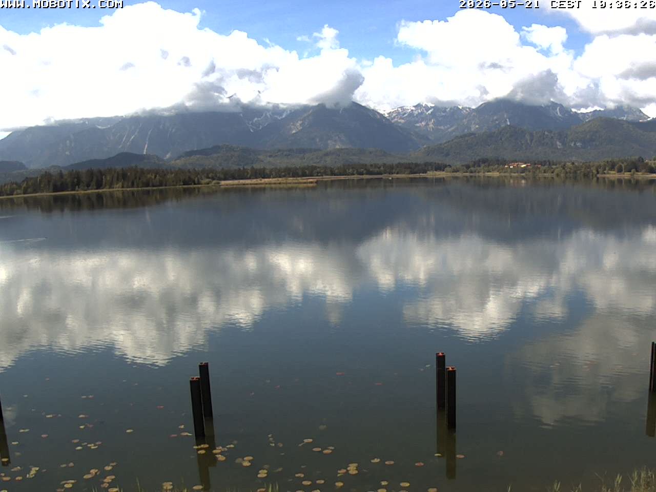 Archiv Foto Webcam Restaurant Fischerhütte am Hopfensee