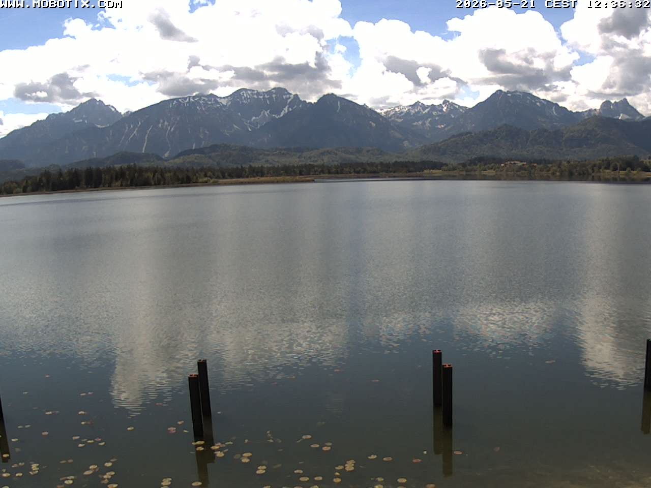 Archiv Foto Webcam Restaurant Fischerhütte am Hopfensee