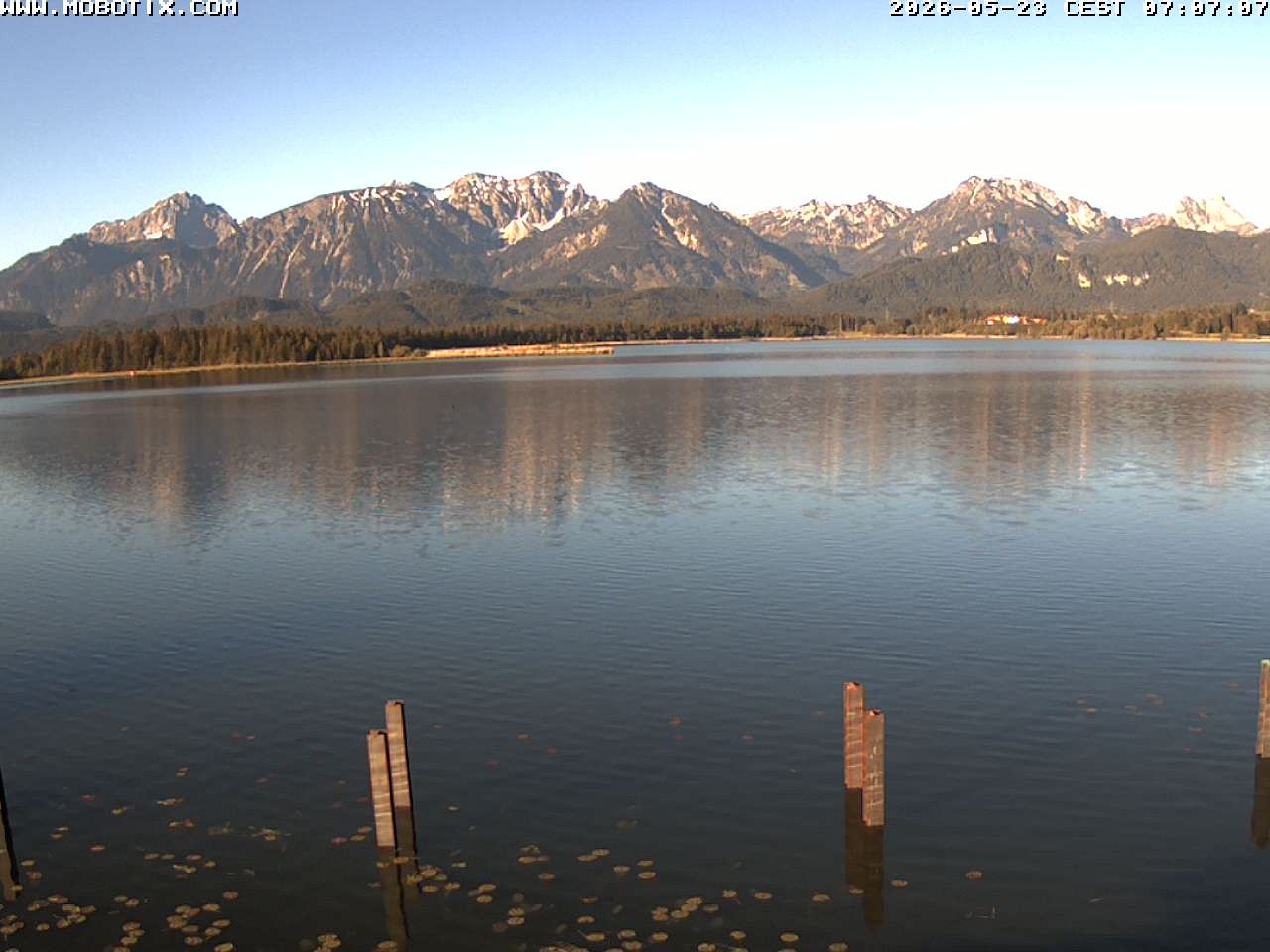 Archiv Foto Webcam Restaurant Fischerhütte am Hopfensee