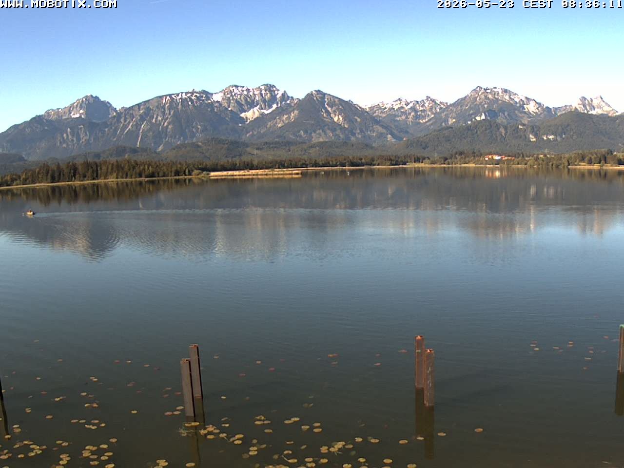 Archiv Foto Webcam Restaurant Fischerhütte am Hopfensee