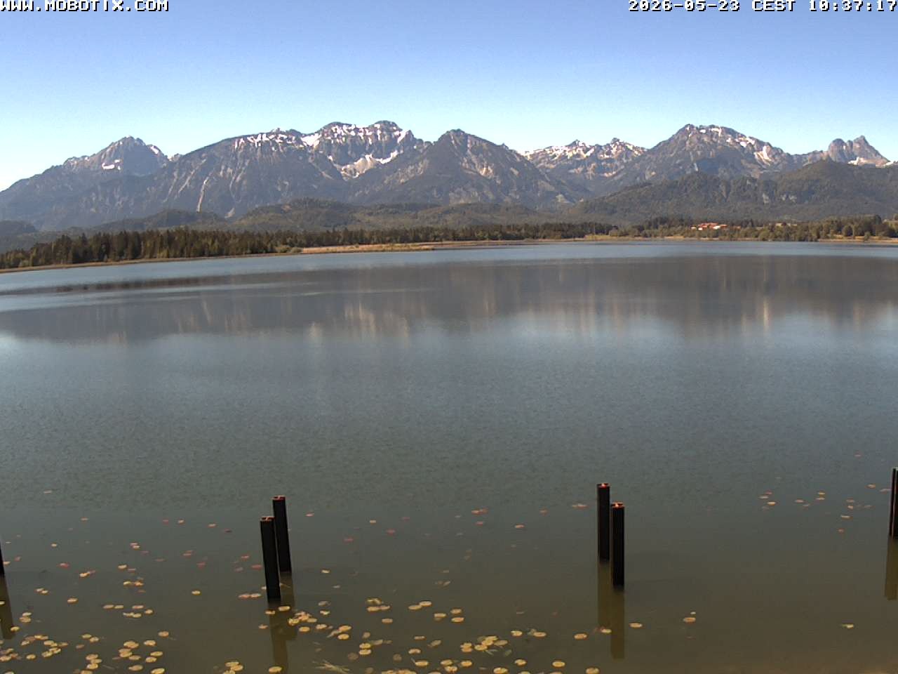 Archiv Foto Webcam Restaurant Fischerhütte am Hopfensee