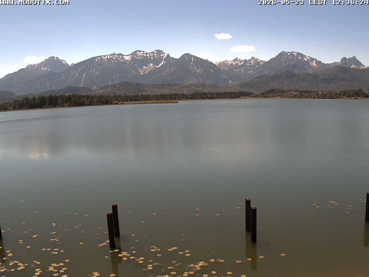 Archiv Foto Webcam Restaurant Fischerhütte am Hopfensee