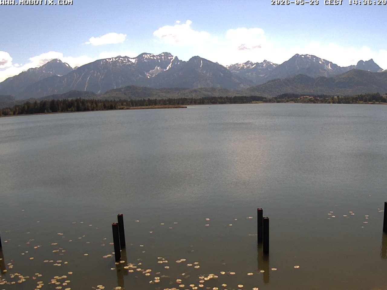 Archiv Foto Webcam Restaurant Fischerhütte am Hopfensee
