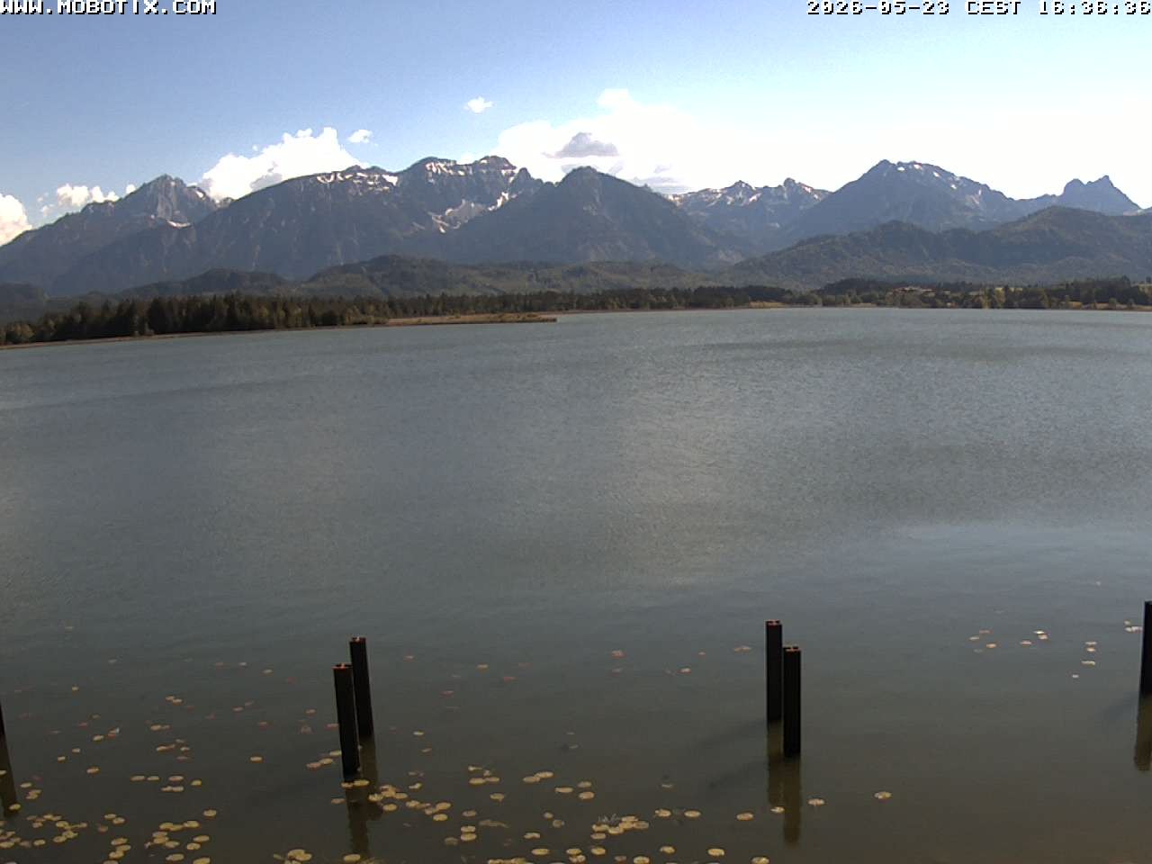 Archiv Foto Webcam Restaurant Fischerhütte am Hopfensee